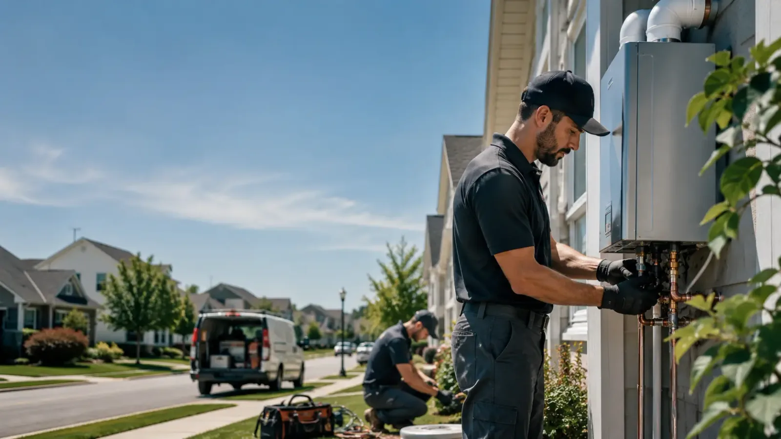 Tankless Water Heater Installation in New Gloucester, ME